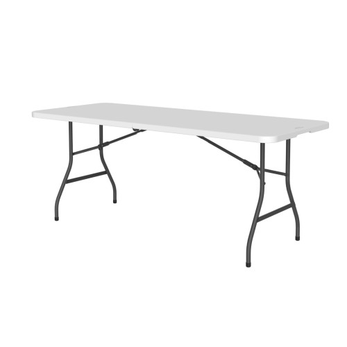 Mesa Plegable NewStorm Plástico/Metal 180x75cm Rectang