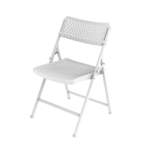 Silla Plegable NewStorm Aiden Plástico y Metal Blanco