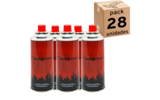Gas Butano para Cocina Portátil Optima 227g x28u Gas Butano para Cocina Portátil Optima 227g x28u