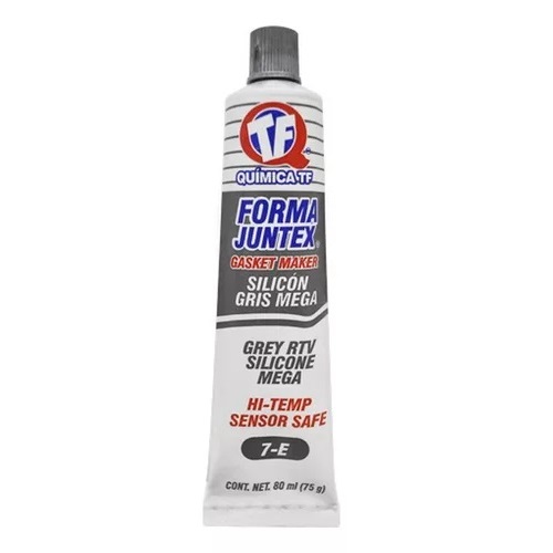 Sellador Forma Juntas Quimica TF Silicona 80ml Gris