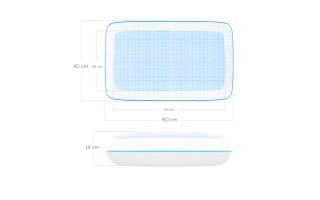 Almohada  con Gel Theramart Theragel TM110 Almohada  con Gel Theramart Theragel TM110