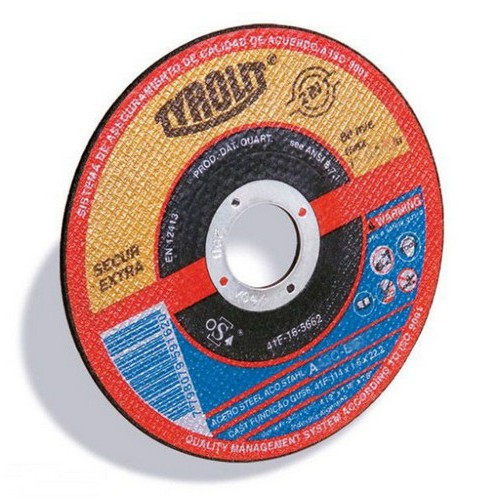 Disco de Corte Metal Tyrolit 115mm x 0,8mm