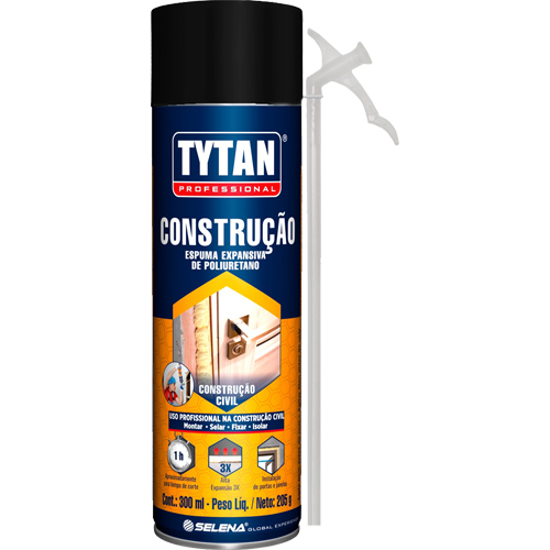 Espuma de Poliuretano Tytan 40280 Construcción 300ml