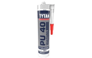 Sellador de Poliuretano Tytan PU-40 40039 360ml Blanco Sellador de Poliuretano Tytan PU-40 40039 360ml Blanco