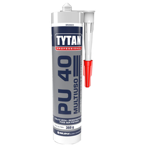 Sellador de Poliuretano Tytan PU-40 40039 360ml Blanco