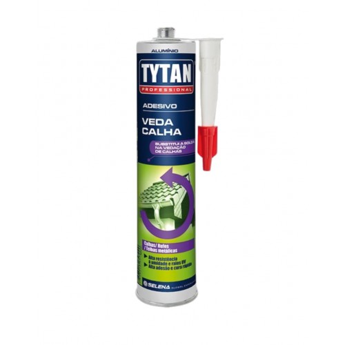 Sellador Tytan Veda Calha Canaletas 310ml Aluminio