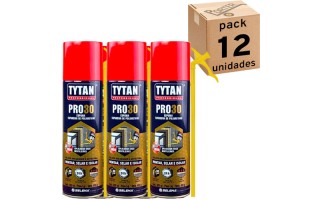 Espuma de Poliuretano Tytan 40319 PRO30 500ml 480g x12u Espuma de Poliuretano Tytan 40319 PRO30 500ml 480g x12u