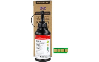 Tinta y Chip Pantum RK-219 para Tóner PD-219 Negro Tinta y Chip Pantum RK-219 para Tóner PD-219 Negro