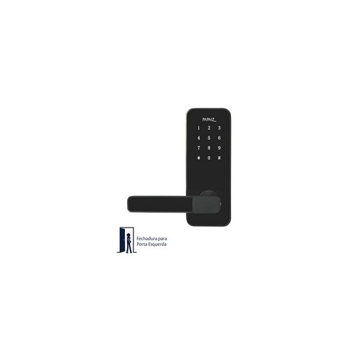 Cerradura Digital Papaiz Smart Lock SL100 Negro Izquier