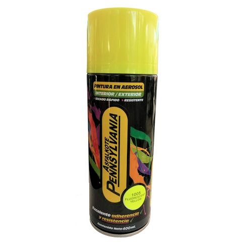 Pintura en Aerosol Pennsylvania 400ml Amarillo Fluor