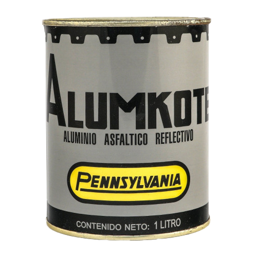 Pintura Asfaltica Aluminizada Pennsylvania Alumkote 1L