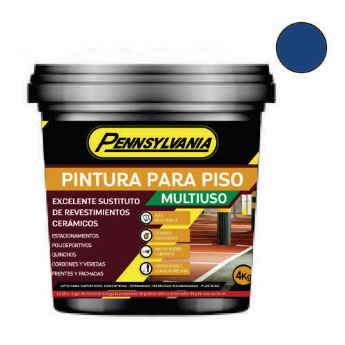 Pintura para Pisos Multiuso Pennsylvania Azul 1kg