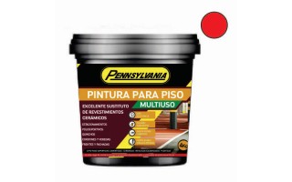 Pintura para Pisos Multiuso Pennsylvania Rojo Vial 1kg Pintura para Pisos Multiuso Pennsylvania Rojo Vial 1kg