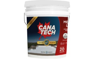 Membrana Liquida CanaTech Fibrado 20L color Ocre Membrana Liquida CanaTech Fibrado 20L color Ocre