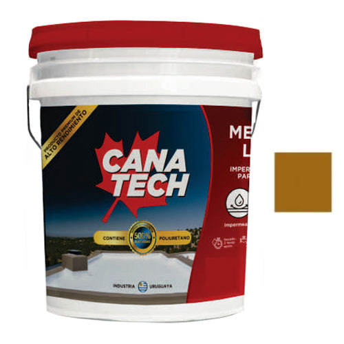 Membrana Liquida CanaTech sin Fibra 1L Ocre