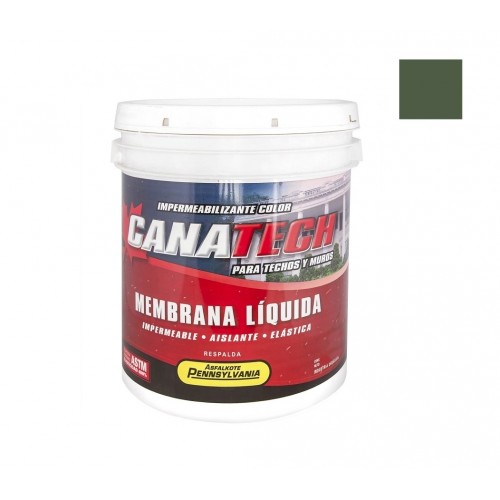 Membrana Liquida CanaTech sin Fibra 1L Verde Musgo