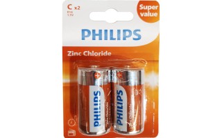 Pilas Philips R14G2B C x2u Pilas Philips R14G2B C x2u