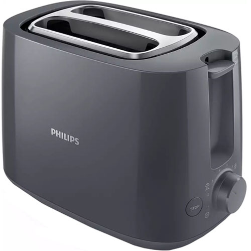 Tostadora Philips HD2581/10 2 Panes 830W Gris