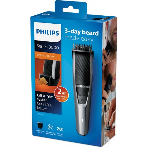 Cortabarba Philips BT3216 0,5mm a 10mm