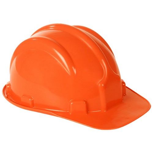 Casco de Seguridad Plastcor Naranja