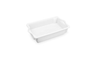 Caja Bandeja sin Tapa Plasvale Plastico 15L Blanco