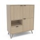 Aparador Politorno Cayman 170697 108x90x40cm Beige