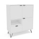 Aparador Politorno Cayman 170697 108x90x40cm Blanco