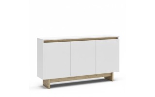 Aparador Politorno Los Ángeles 180798 135x75x29cm Blanco Aparador Politorno Los Ángeles 180798 135x75x29cm Blanco