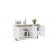 Aparador Politorno Los Ángeles 180798 135x75x29cm Blanco Aparador Politorno Los Ángeles 180798 135x75x29cm Blanco