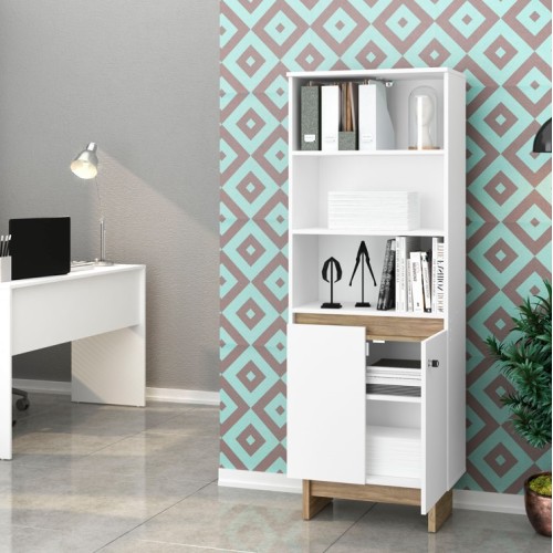 Estante Politorno Los Ángeles 180799 160x59x29cm Blanco