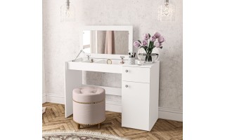 Tocador Politorno Iracema 200062 118x112x44cm Blanco Tocador Politorno Iracema 200062 118x112x44cm Blanco