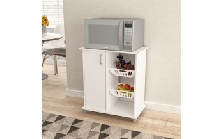 Armario con Frutero Politorno Cuiabá 75x66x38cm Blanco