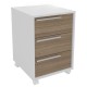 Cajonera Politorno Maia 2487 3 Cajones 59x45x40cm Blanco Cajonera Politorno Maia 2487 3 Cajones 59x45x40cm Blanco