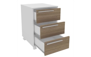 Cajonera Politorno Maia 2487 3 Cajones 59x45x40cm Blanco Cajonera Politorno Maia 2487 3 Cajones 59x45x40cm Blanco