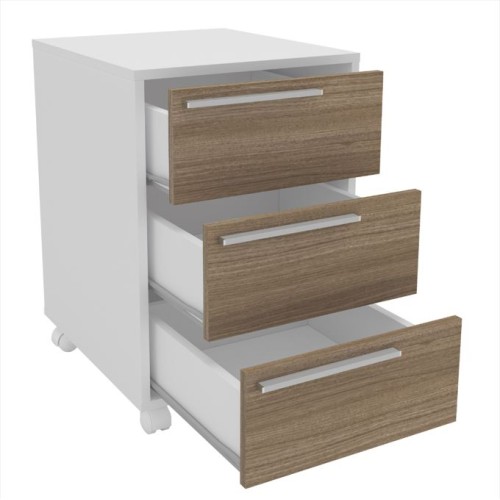 Cajonera Politorno Maia 2487 3 Cajones 59x45x40cm Blanco Cajonera Politorno Maia 2487 3 Cajones 59x45x40cm Blanco
