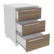 Cajonera Politorno Maia 2487 3 Cajones 59x45x40cm Blanco Cajonera Politorno Maia 2487 3 Cajones 59x45x40cm Blanco