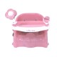 Silla para Comer Premium Baby Booster 2228 Rosa