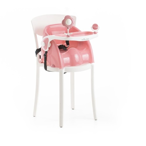 Silla para Comer Premium Baby Booster 2228 Rosa