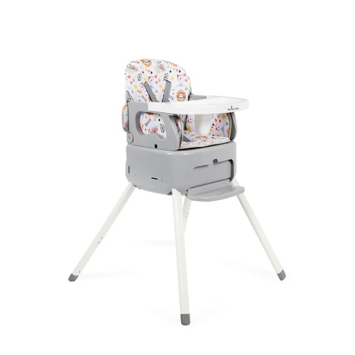 Silla para Comer Premium Baby Bony 2368 3en1 15kg Gris