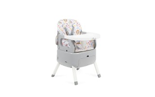 Silla para Comer Premium Baby Bony 2368 3en1 15kg Gris Silla para Comer Premium Baby Bony 2368 3en1 15kg Gris