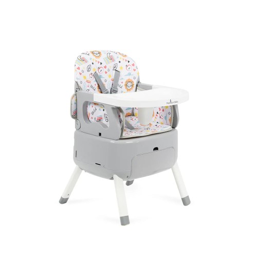 Silla para Comer Premium Baby Bony 2368 3en1 15kg Gris