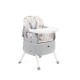Silla para Comer Premium Baby Bony 2368 3en1 15kg Gris