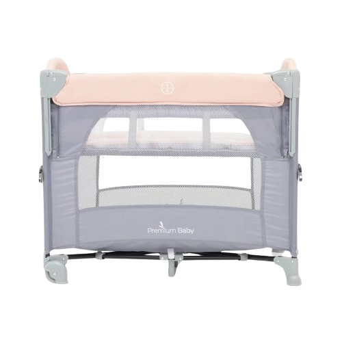 Cuna Corral Colecho Premium Baby Play Rosa 93x60x70cm