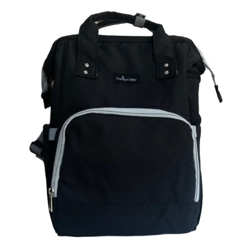 Mochila Maternal Premium Baby AA001 Negro con Cambiador Mochila Maternal Premium Baby AA001 Negro con Cambiador
