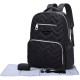 Mochila Maternal Premium Baby AA013 Negro con Cambiador Mochila Maternal Premium Baby AA013 Negro con Cambiador