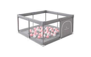 Corral para Niños Premium Baby con Pelotas Rosas Corral para Niños Premium Baby con Pelotas Rosas