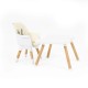 Silla para Comer Premium Baby Mila 6en1 20kg Beige