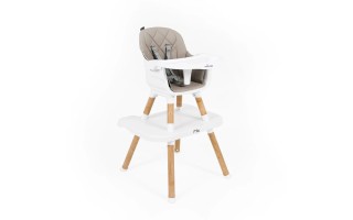 Silla para Comer Premium Baby Mila 6en1 20kg Gris Silla para Comer Premium Baby Mila 6en1 20kg Gris