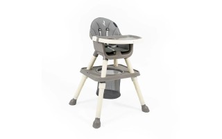 Silla para Comer Premium Baby Golden H107GR 3en1 Gris Silla para Comer Premium Baby Golden H107GR 3en1 Gris