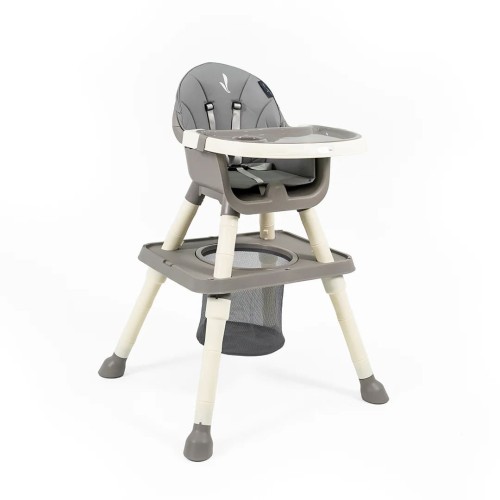 Silla para Comer Premium Baby Golden H107GR 3en1 Gris